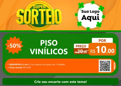 Modelo de Cartaz para Cartaz A4 Horizontal