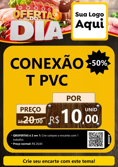 Modelo de Cartaz para Cartaz A4 Vertical