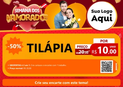 Modelo de Cartaz para Cartaz A4 Horizontal