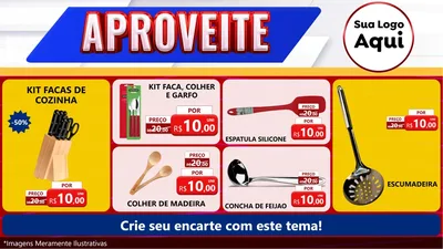 Modelo de TV para TV Horizontal com o tema Aproveite para Utilidades Domésticas