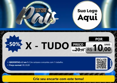 Modelo de Cartaz para Cartaz A4 Horizontal