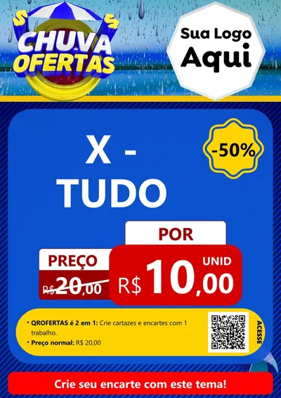 Modelo de Cartaz para Cartaz A4 Vertical