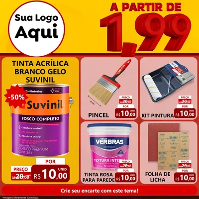 Modelo de Rede Social para Feed Facebook com o tema A Partir de Um e Noventa e Nove - 1,99