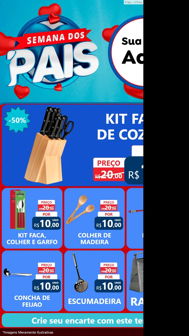 Modelo de Rede Social para Stories com o tema Semana Dos Pais para Utilidades Domésticas