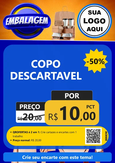 Modelo de Cartaz para Cartaz A4 Vertical