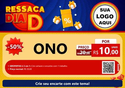 Modelo de Cartaz para Cartaz A4 Horizontal com o tema Ressaca Dia D para Óticas