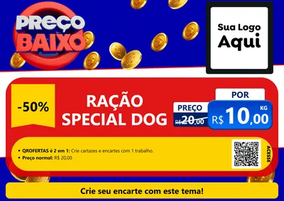 Modelo de Cartaz para Cartaz A4 Horizontal