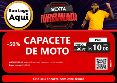 Modelo de Cartaz para Cartaz A4 Horizontal