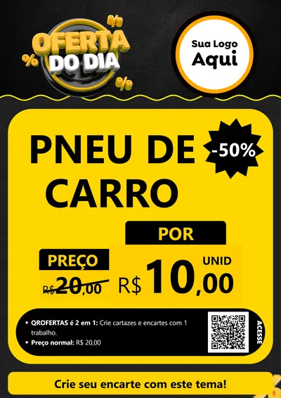 Modelo de Cartaz para Cartaz A4 Vertical