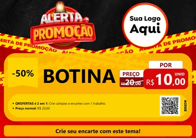 Modelo de Cartaz para Cartaz A4 Horizontal