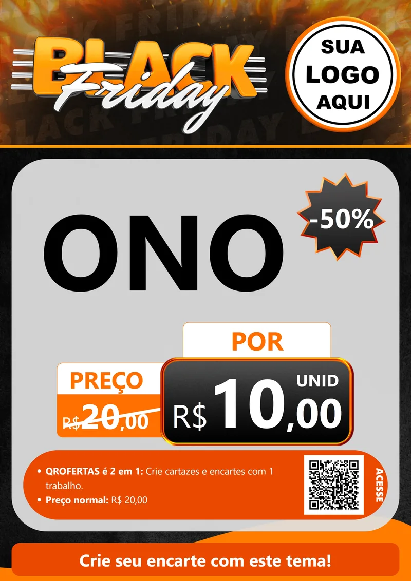 Modelo de Cartaz para Cartaz A4 Vertical com o tema Black Friday para Óticas