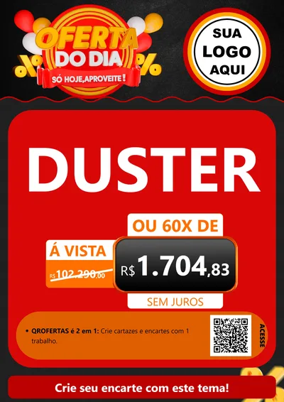 Modelo de Cartaz para Cartaz A4 Vertical