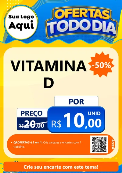 Modelo de Cartaz para Cartaz A4 Vertical