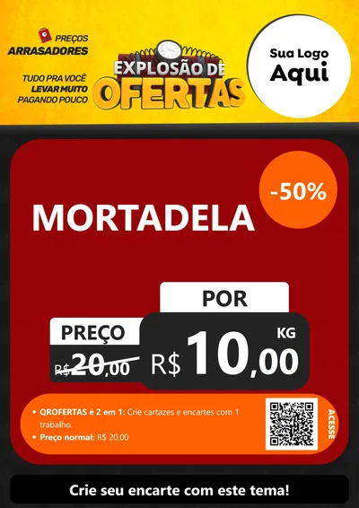 Modelo de Cartaz para Cartaz A4 Vertical