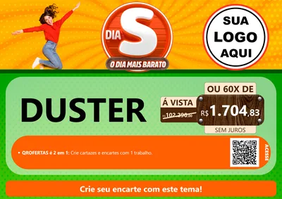 Modelo de Cartaz para Cartaz A4 Horizontal