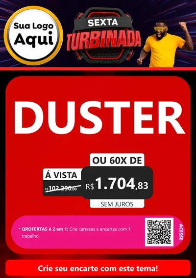 Modelo de Cartaz para Cartaz A4 Vertical