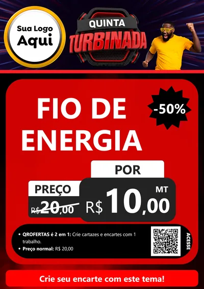 Modelo de Cartaz para Cartaz A4 Vertical