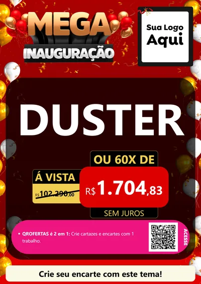 Modelo de Cartaz para Cartaz A4 Vertical