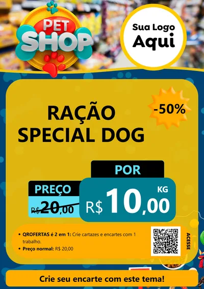 Modelo de Cartaz para Cartaz A4 Vertical
