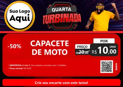 Modelo de Cartaz para Cartaz A4 Horizontal