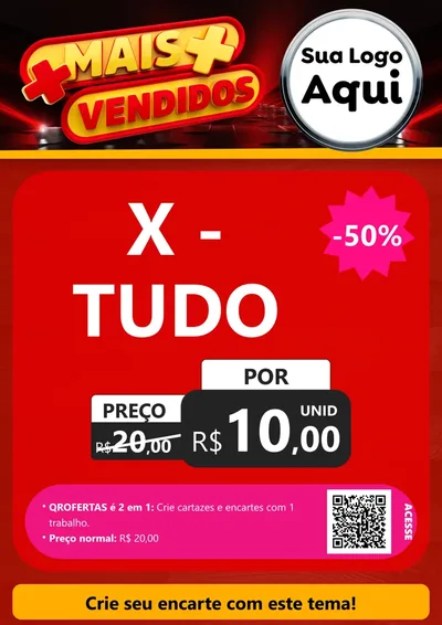 Modelo de Cartaz para Cartaz A4 Vertical