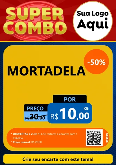 Modelo de Cartaz para Cartaz A4 Vertical