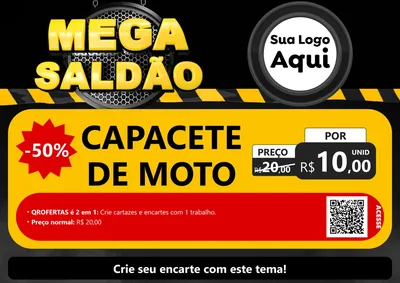 Modelo de Cartaz para Cartaz A4 Horizontal