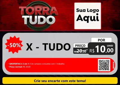 Modelo de Cartaz para Cartaz A4 Horizontal