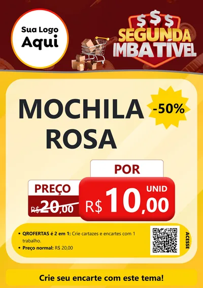 Modelo de Cartaz para Cartaz A4 Vertical