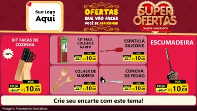 Modelo de TV para TV Horizontal com o tema Dia dos Namorados para Utilidades Domésticas
