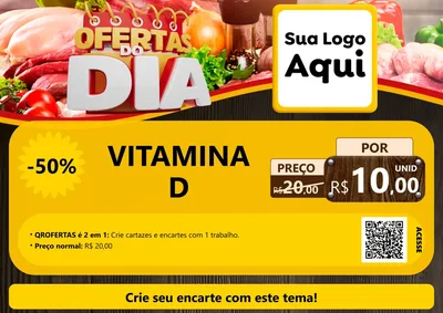 Modelo de Cartaz para Cartaz A4 Horizontal