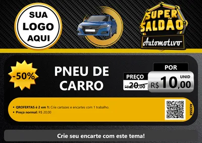 Modelo de Cartaz para Cartaz A4 Horizontal