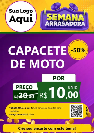 Modelo de Cartaz para Cartaz A4 Vertical