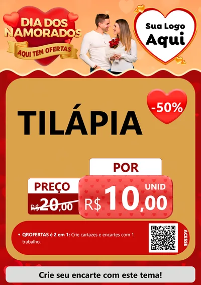 Modelo de Cartaz para Cartaz A4 Vertical