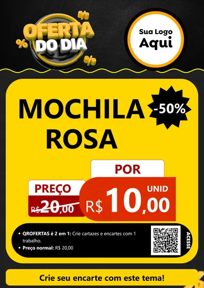 Modelo de Cartaz para Cartaz A4 Vertical