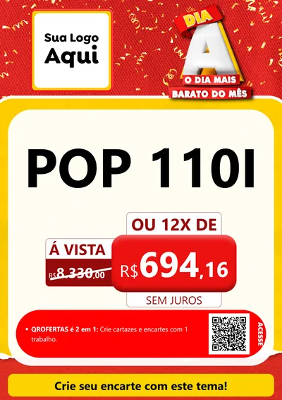 Modelo de Cartaz para Cartaz A4 Vertical