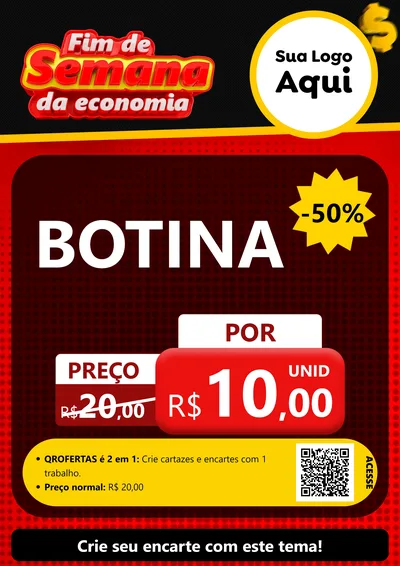 Modelo de Cartaz para Cartaz A4 Vertical