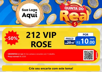 Modelo de Cartaz para Cartaz A4 Horizontal com o tema Quinta do Real para Perfumes