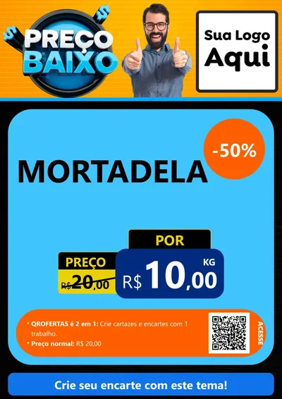 Modelo de Cartaz para Cartaz A4 Vertical