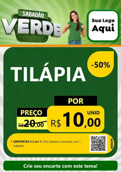 Modelo de Cartaz para Cartaz A4 Vertical