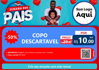 Modelo de Cartaz para Cartaz A4 Horizontal
