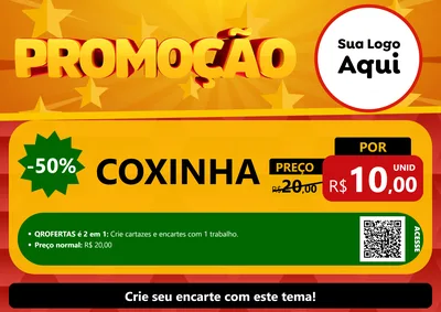 Modelo de Cartaz para Cartaz A4 Horizontal