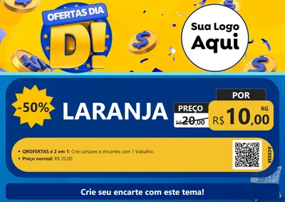 Modelo de Cartaz para Cartaz A4 Horizontal