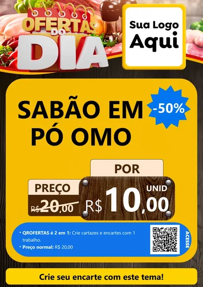 Modelo de Cartaz para Cartaz A4 Vertical