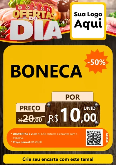 Modelo de Cartaz para Cartaz A4 Vertical