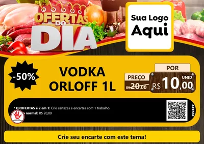 Modelo de Cartaz para Cartaz A4 Horizontal