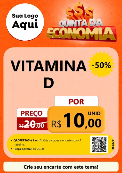 Modelo de Cartaz para Cartaz A4 Vertical