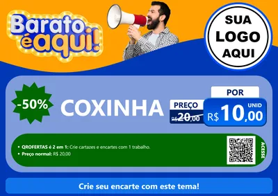 Modelo de Cartaz para Cartaz A4 Horizontal