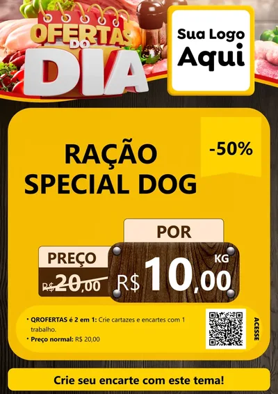 Modelo de Cartaz para Cartaz A4 Vertical
