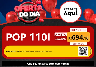 Modelo de Cartaz para Cartaz A4 Horizontal